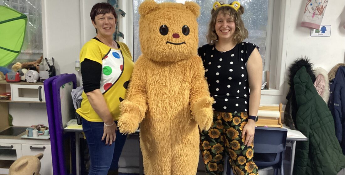 Highgate Hill House School learners taking on Challenge 25 for Children in Need 2025, completing basketball, sensory, and cooking challenges to support a great cause.