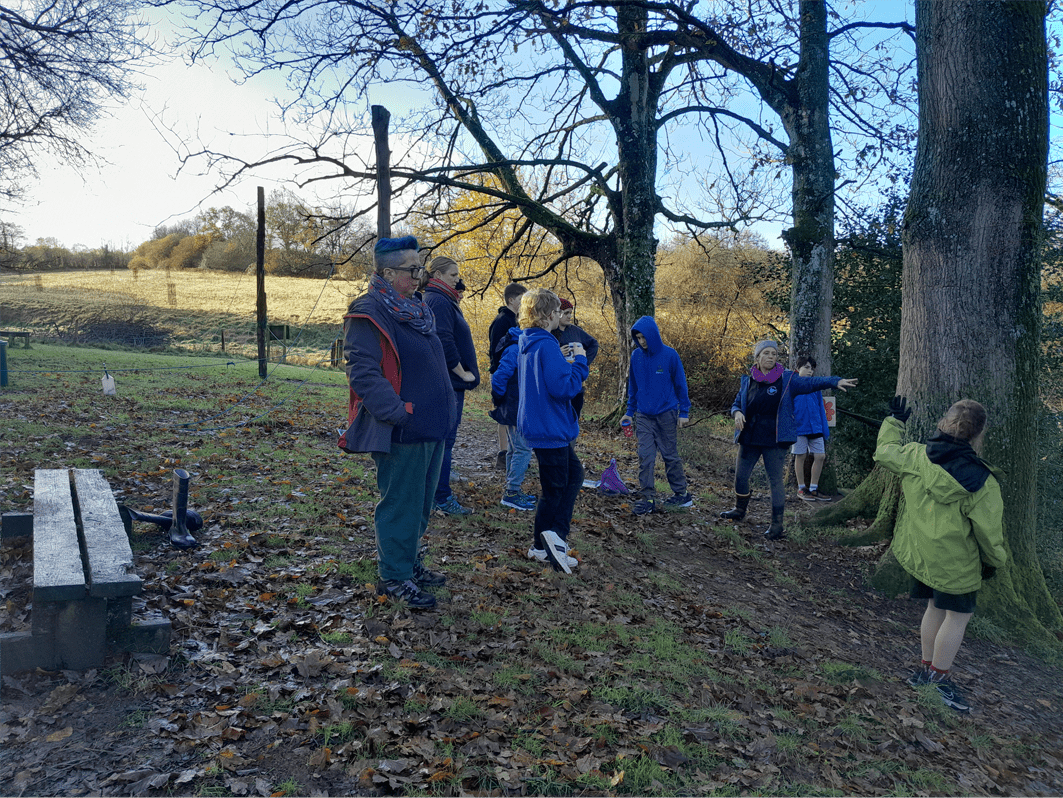 Building confidence and resilience on the low-ropes course at Magdalen Farm with The Highgate Hill House learners.