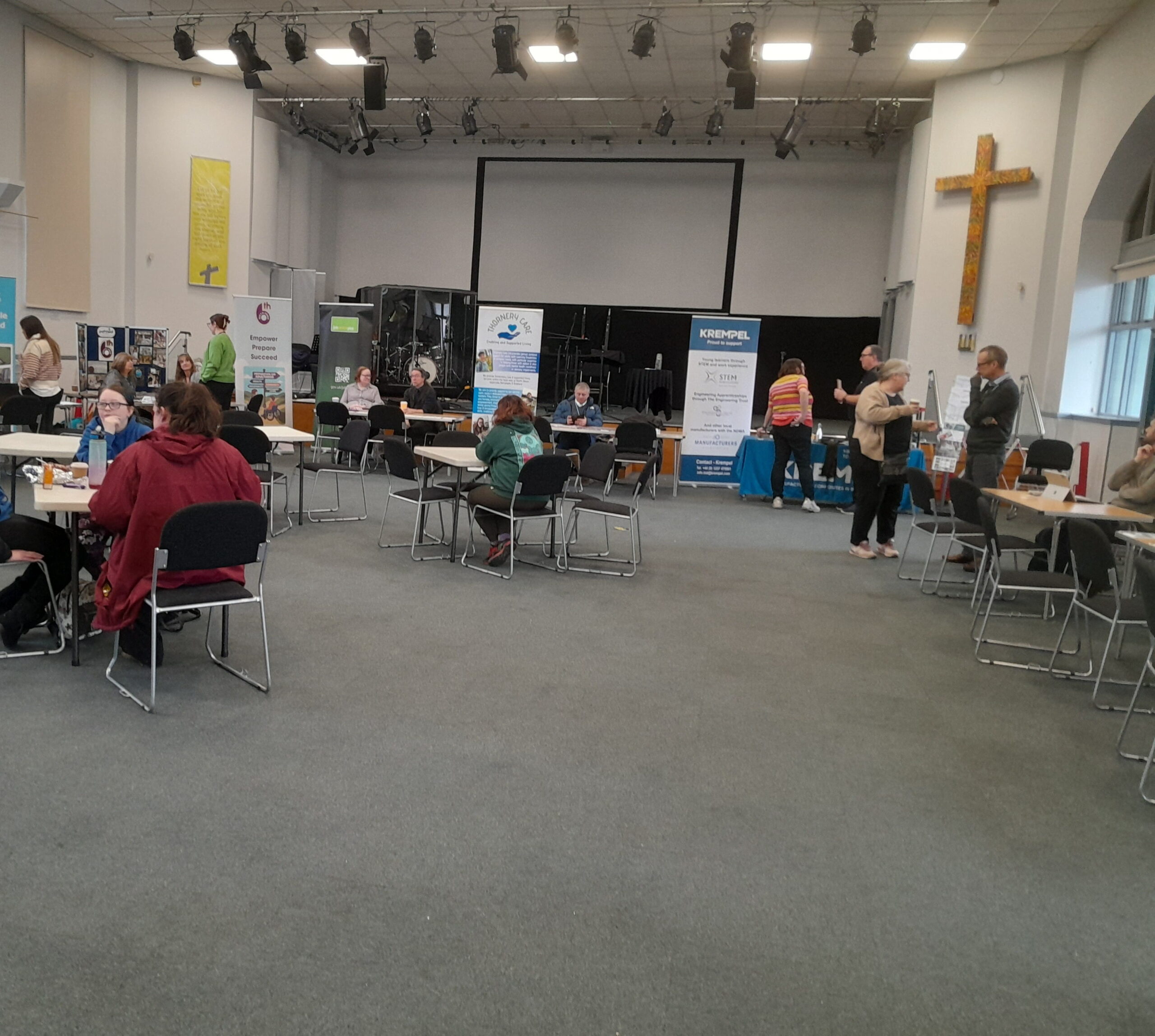 Year 11 learners from Highgate Hill House School exploring post-16 options, meeting further education providers, training organisations, and employers to prepare for their next steps in Cornwall and Devon SEN education.